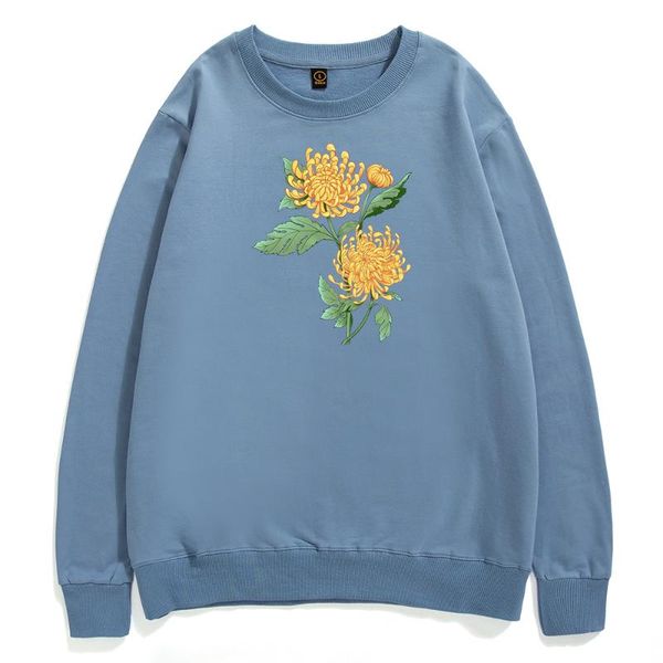 men's hoodies & sweatshirts 2021 chrysanthemum flower autumn cotton men creative print man clothes oversized korean street pullovers, Black
men's hoodies & sweatshirts 2021 chrysanthemum flower autumn cotton men creative print man clothes oversized korean street pullovers, Black