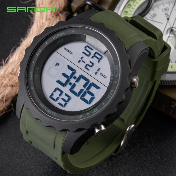 wristwatches fashion sanda brand digital watch men sport waterproof led military electronic xfcs wrist relogio masculino, Slivery;brown
wristwatches fashion sanda brand digital watch men sport waterproof led military electronic xfcs wrist relogio masculino, Slivery;brown