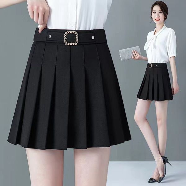 skirts pleated a-line short half female 2021 summer anti light cover belly thin high waist small umbrella skirt, Black
skirts pleated a-line short half female 2021 summer anti light cover belly thin high waist small umbrella skirt, Black