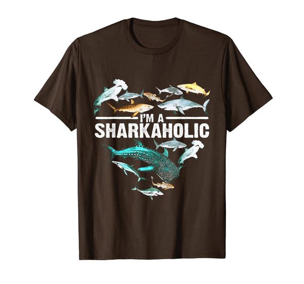 funny save oceans animals apparel im a sharkaholic in heart t-shirt, White;black
funny save oceans animals apparel im a sharkaholic in heart t-shirt, White;black