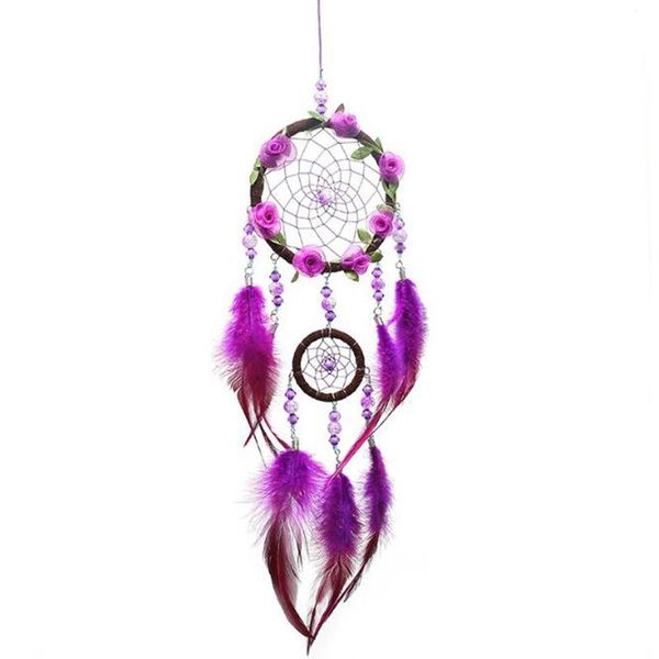 decorative objects & figurines handmade dream catcher net with feathers wall hanging dreamcatcher craft gift christmas decoration for home -
decorative objects & figurines handmade dream catcher net with feathers wall hanging dreamcatcher craft gift christmas decoration for home -