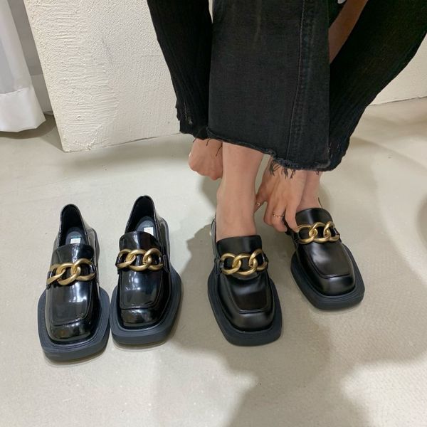 sandals square toe black punk goth gold chain chunky platform loafers women brand design high heels pumps y2k shoes x0xo
sandals square toe black punk goth gold chain chunky platform loafers women brand design high heels pumps y2k shoes x0xo