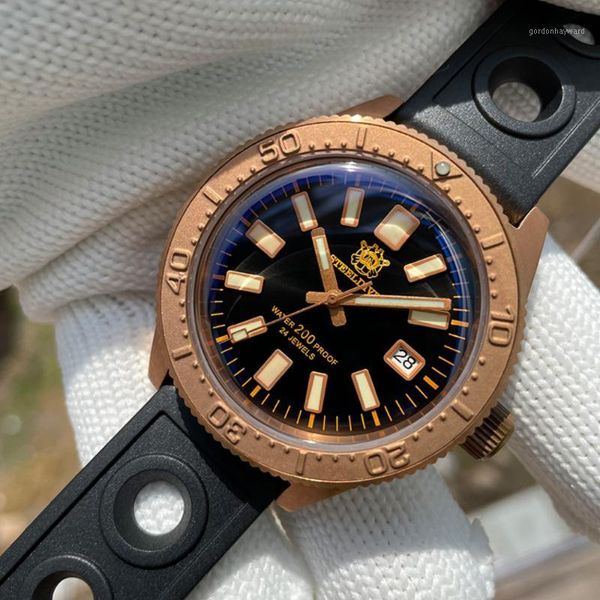 wristwatches steeldive fashion 200m diving bronze automatic mechanical men's watch luminous calendar sapphire men business reloj hombre, Slivery;brown
wristwatches steeldive fashion 200m diving bronze automatic mechanical men's watch luminous calendar sapphire men business reloj hombre, Slivery;brown