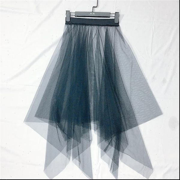 korean summer beach cover womens skirt up high waist irregular transparent lace tulle black long midi women
korean summer beach cover womens skirt up high waist irregular transparent lace tulle black long midi women