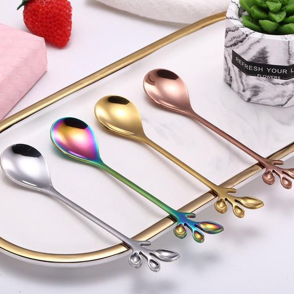 25# 6-piece gold long handle spoon flatware cutlery set stainless steel stirring icespoon creative coffee ice tea spoons
25# 6-piece gold long handle spoon flatware cutlery set stainless steel stirring icespoon creative coffee ice tea spoons