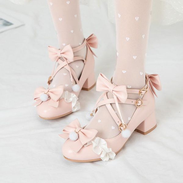 dress shoes yqbtdl big size 34-43 student campus date lolita bow lace pumps women buckle strap pompom party sweet 2021 summer fashion, Black
dress shoes yqbtdl big size 34-43 student campus date lolita bow lace pumps women buckle strap pompom party sweet 2021 summer fashion, Black