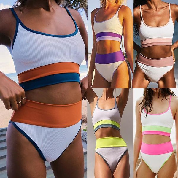 one-piece suits 2021 knitted swimwear women bikini set patchwork swimsuit white brazilian two piece swimming suit bathing woman trajes
one-piece suits 2021 knitted swimwear women bikini set patchwork swimsuit white brazilian two piece swimming suit bathing woman trajes