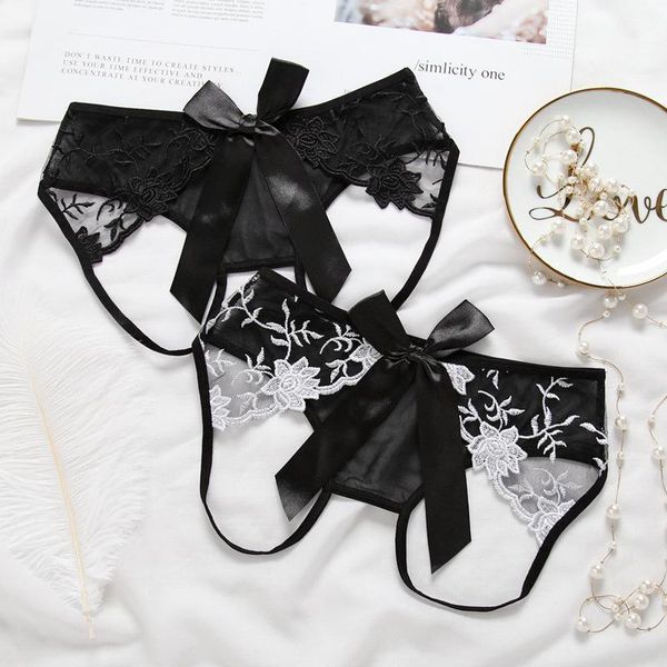 women's panties lightweight bow underwear transparent embroidery low waist hollowed out hip open crotch, Black;pink
women's panties lightweight bow underwear transparent embroidery low waist hollowed out hip open crotch, Black;pink