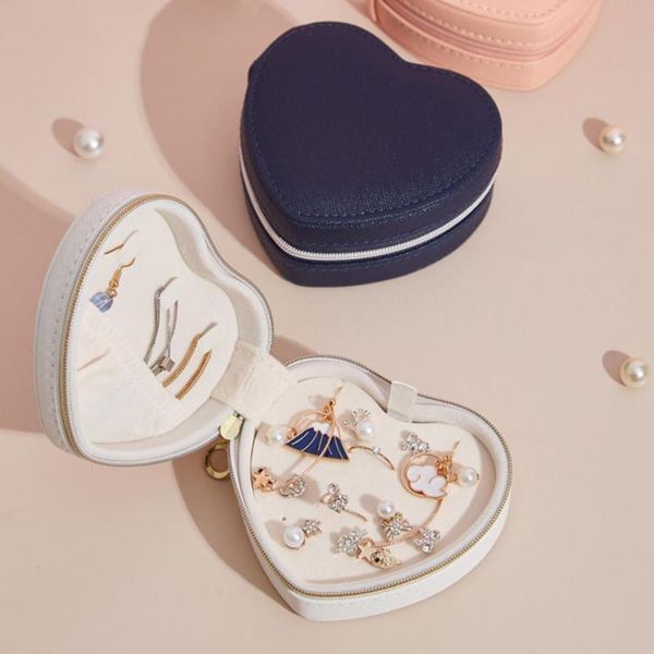 jewelry pouches, bags 1pc heart-shaped creative storage box earrings bracelet necklace organizer ring display holder case, Pink;blue
jewelry pouches, bags 1pc heart-shaped creative storage box earrings bracelet necklace organizer ring display holder case, Pink;blue