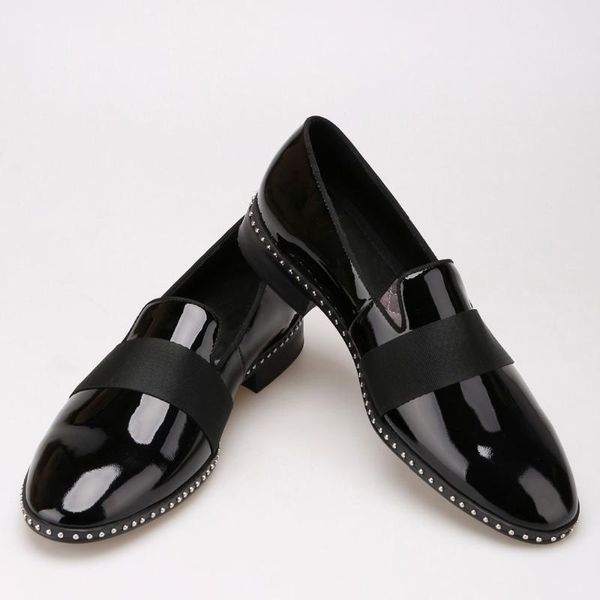 dress shoes handmade patent leather with black buckle men loafers fashion europe party and wedding men's flats
dress shoes handmade patent leather with black buckle men loafers fashion europe party and wedding men's flats