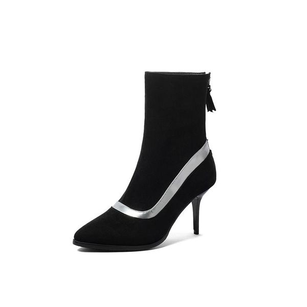 boots big size pointed high heel short women shoes ankle for ladies woman winter, Black
boots big size pointed high heel short women shoes ankle for ladies woman winter, Black