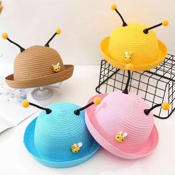 summer children's sun proof straw hat 1-7 years old outdoor travel beach hat boy girl bee, Yellow
summer children's sun proof straw hat 1-7 years old outdoor travel beach hat boy girl bee, Yellow