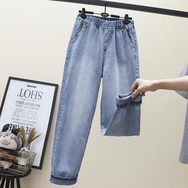 women's jeans high-waisted women straight loose denim jean 2021 spring/autumn style versatile harem pants streetwear trousers s- 5xl, Blue
women's jeans high-waisted women straight loose denim jean 2021 spring/autumn style versatile harem pants streetwear trousers s- 5xl, Blue