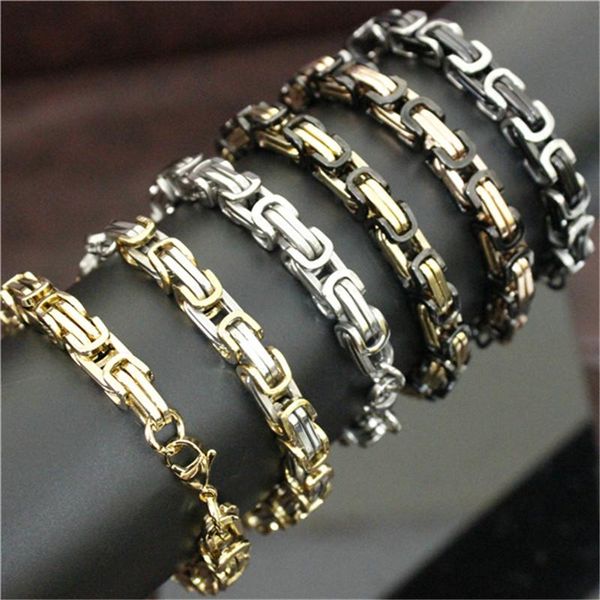 8.5inch 4mm 6mm 8mm biker style bracelet 316l stainless steel fashion jewelry popular bracelet, Black
8.5inch 4mm 6mm 8mm biker style bracelet 316l stainless steel fashion jewelry popular bracelet, Black
