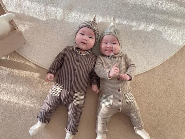 autumn winter born baby clothes boys girls stripe lattice romper warm soft jumpsuit outfits infant toddler clothing jumpsuits, Blue
autumn winter born baby clothes boys girls stripe lattice romper warm soft jumpsuit outfits infant toddler clothing jumpsuits, Blue