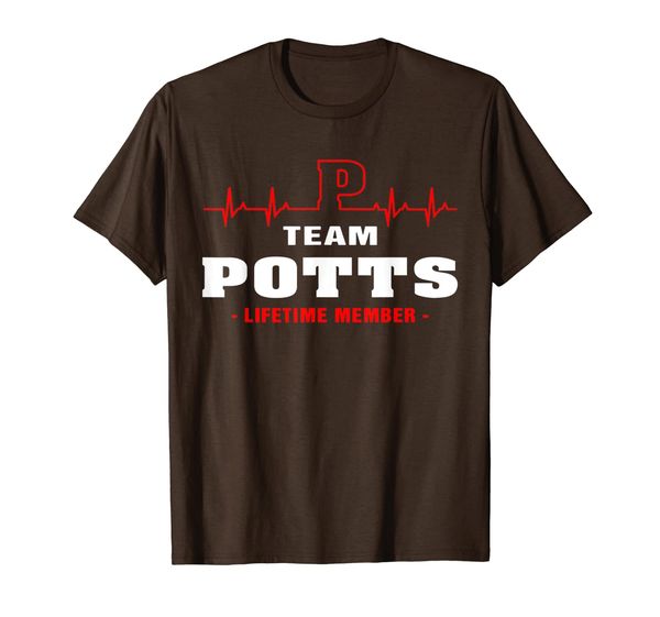 team potts lifetime member shirt surname, last name gift t-shirt, White;black
team potts lifetime member shirt surname, last name gift t-shirt, White;black