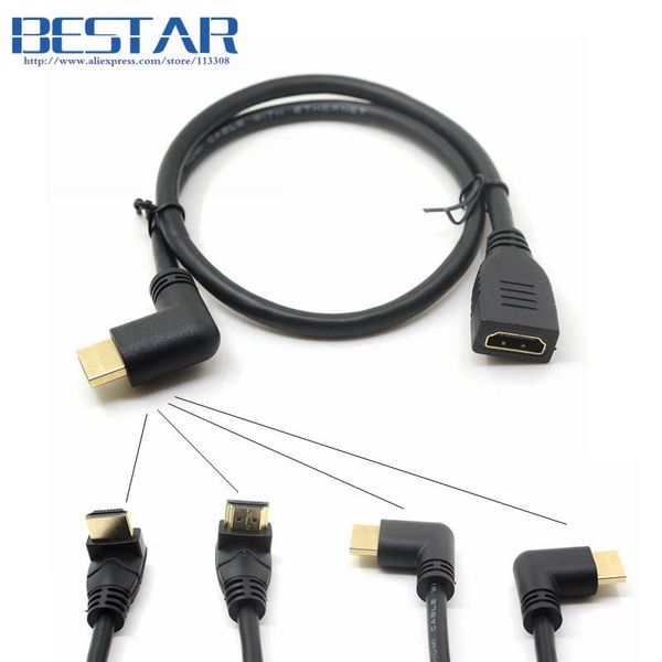 audio cables & connectors up down left right angled 2.0 a male to female 4k*2k 60hz hd 2.0v angle extension cable 15cm 60cm 1.8
audio cables & connectors up down left right angled 2.0 a male to female 4k*2k 60hz hd 2.0v angle extension cable 15cm 60cm 1.8