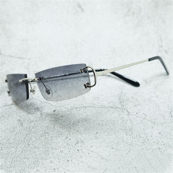 factory sale wire men and women hiphop vintage eyewear name shades rimless glasses summer sunglasses, White;black
factory sale wire men and women hiphop vintage eyewear name shades rimless glasses summer sunglasses, White;black