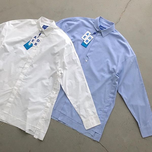 men's casual shirts oversize adererror men women 1:1 solid color blouse ader error striped shirtmen clothing clothes design, White;black
men's casual shirts oversize adererror men women 1:1 solid color blouse ader error striped shirtmen clothing clothes design, White;black
