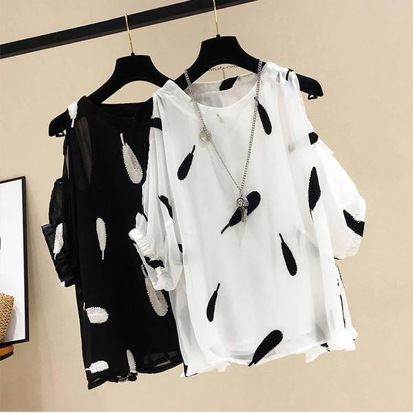 women's blouses & shirts 2021 summer fashion korean casual short sleeves retro loose embroidery chiffon blouse off shoulder all-match n, White
women's blouses & shirts 2021 summer fashion korean casual short sleeves retro loose embroidery chiffon blouse off shoulder all-match n, White