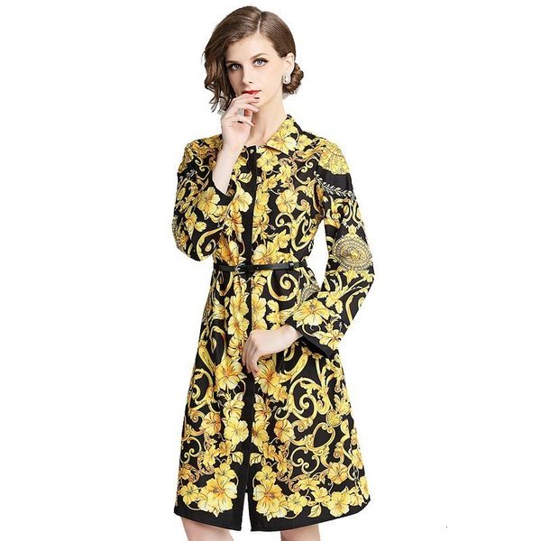 runway fashion designer girl elegant long sleeve printed vintage ladies ol outwear party dress fall lphs, Black;gray
runway fashion designer girl elegant long sleeve printed vintage ladies ol outwear party dress fall lphs, Black;gray