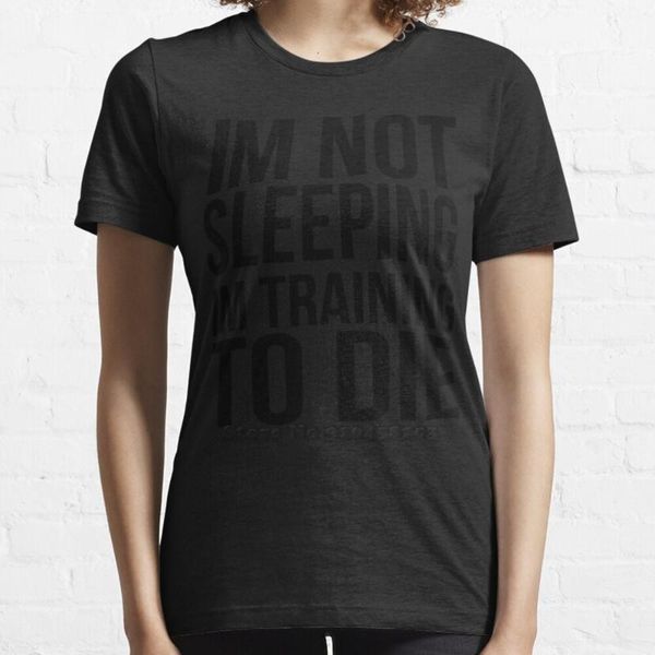 women's t-shirt im not sleeping training to die summer lovely design hip hop greeting birthday anniversary christmas grey, White
women's t-shirt im not sleeping training to die summer lovely design hip hop greeting birthday anniversary christmas grey, White