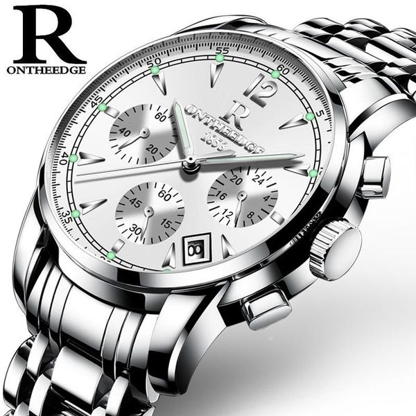 wristwatches watch multi-function sports steel date chronograph waterproof luminous men's watches erkekler kuvars kol saatleri, Slivery;brown
wristwatches watch multi-function sports steel date chronograph waterproof luminous men's watches erkekler kuvars kol saatleri, Slivery;brown