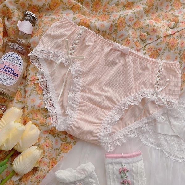 women's panties underwear cute cotton lacing up japanese thong briefs ruffles students sweet lingerie femme cosplay, Black;pink
women's panties underwear cute cotton lacing up japanese thong briefs ruffles students sweet lingerie femme cosplay, Black;pink
