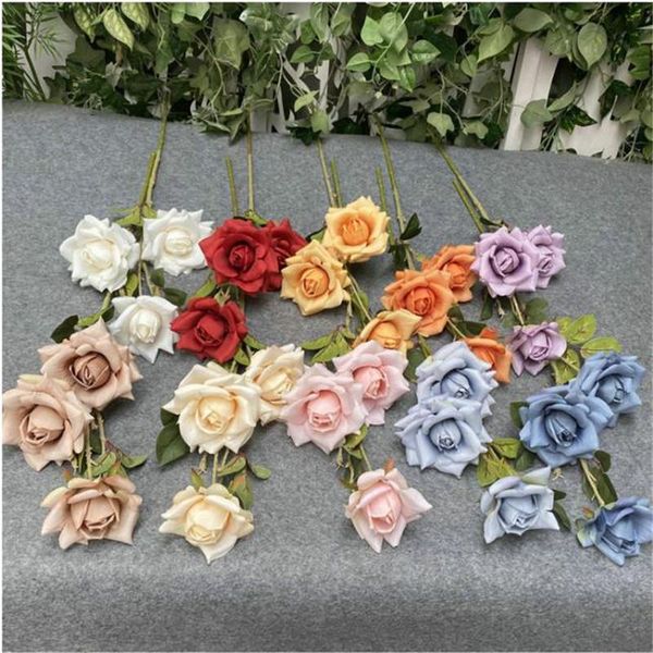 decorative flowers & wreaths 5pcs long stem curling rose (3 heads/piece) 33.46" length simulation autumn roses for wedding home artific
decorative flowers & wreaths 5pcs long stem curling rose (3 heads/piece) 33.46" length simulation autumn roses for wedding home artific