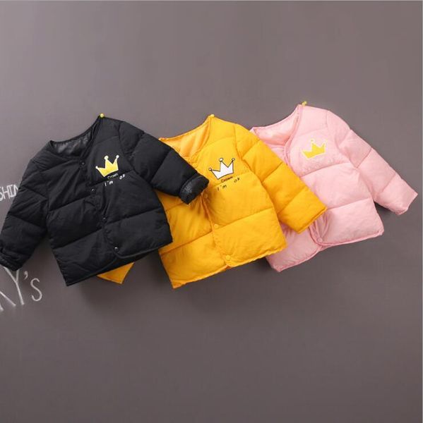 children's cotton down jacket, cartoon crown wear in autumn and winter of 2021 coat, Blue;gray
children's cotton down jacket, cartoon crown wear in autumn and winter of 2021 coat, Blue;gray
