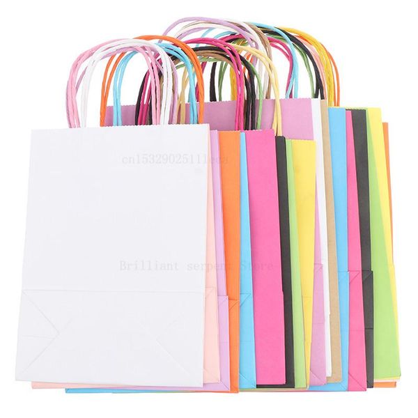 gift wrap solid color paper bag with handle colorful party recyclable bags environmental protection
gift wrap solid color paper bag with handle colorful party recyclable bags environmental protection