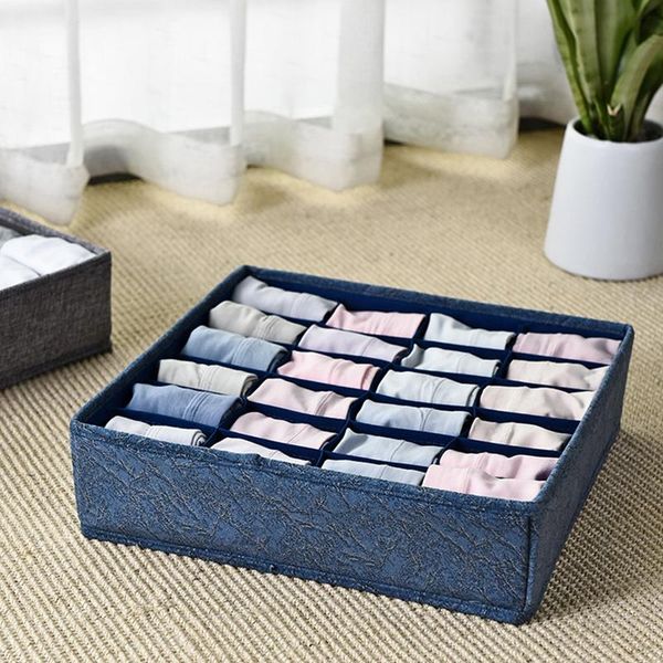 storage drawers washable underwear box foldable organizers dividers closet 24 grids bedroom fabric for things
storage drawers washable underwear box foldable organizers dividers closet 24 grids bedroom fabric for things