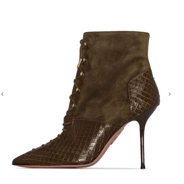 boots leather velvet woman shoes weave pattern patckwork 10.5cm stiletto classic cross tied ladies ankle pointed toe, Black
boots leather velvet woman shoes weave pattern patckwork 10.5cm stiletto classic cross tied ladies ankle pointed toe, Black