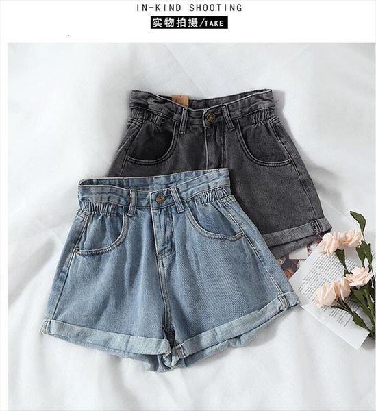 hong kong taste retro womens shorts high waist loose thin wide leg denim women summer wild curl casual, White;black
hong kong taste retro womens shorts high waist loose thin wide leg denim women summer wild curl casual, White;black