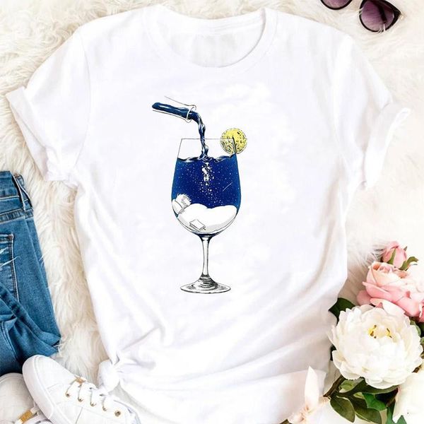 women's t-shirt lady print female tee women summer 90s clothing trend style tshirts cartoon short sleeve clothes graphic t top, White
women's t-shirt lady print female tee women summer 90s clothing trend style tshirts cartoon short sleeve clothes graphic t top, White