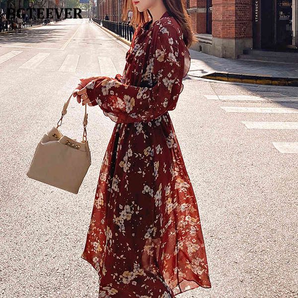 dresses vintage bow neck floral print mid-calf women autumn vestidos full sleeve ruffles ladies a-line chiffon dress l9io, Black;gray
dresses vintage bow neck floral print mid-calf women autumn vestidos full sleeve ruffles ladies a-line chiffon dress l9io, Black;gray