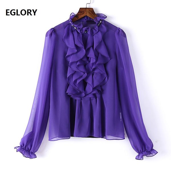 skirts spring summer fashion white purple shirts women crystal beading deco long sleeve silk chiffon blouses female, Black
skirts spring summer fashion white purple shirts women crystal beading deco long sleeve silk chiffon blouses female, Black