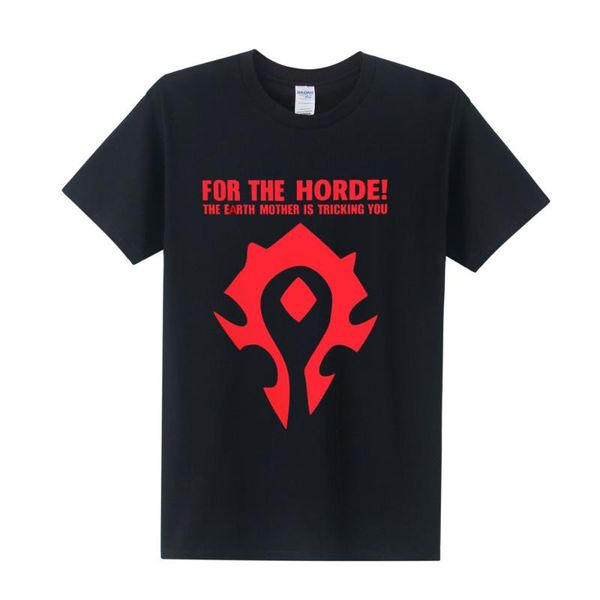 cool game t shirt fashion short sleeve horde symbol for the 7 colors tee men's t-shirts, White;black
cool game t shirt fashion short sleeve horde symbol for the 7 colors tee men's t-shirts, White;black