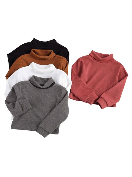spring solid kids baby girls boys long sleeve high collar fashion autumn casual clothes, Black
spring solid kids baby girls boys long sleeve high collar fashion autumn casual clothes, Black