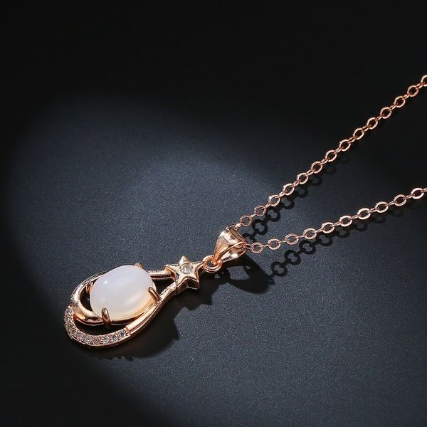 natural white hetian jade pendant necklace 925 silver fashion jewelry chalcedony amulet gifts for women
natural white hetian jade pendant necklace 925 silver fashion jewelry chalcedony amulet gifts for women