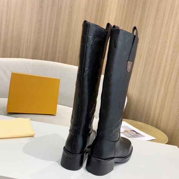 luxury brand shoes designer boots high heels and genuine leather outdoors fashion womens boot by shoe10 58, Black 
luxury brand shoes designer boots high heels and genuine leather outdoors fashion womens boot by shoe10 58, Black