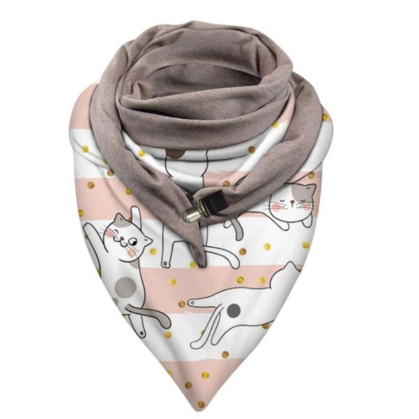 scarves universal autumn winter warm windproof cat prints double-layer buckle scarf comfortable soft personality foulard#yl10, Blue;gray
scarves universal autumn winter warm windproof cat prints double-layer buckle scarf comfortable soft personality foulard#yl10, Blue;gray