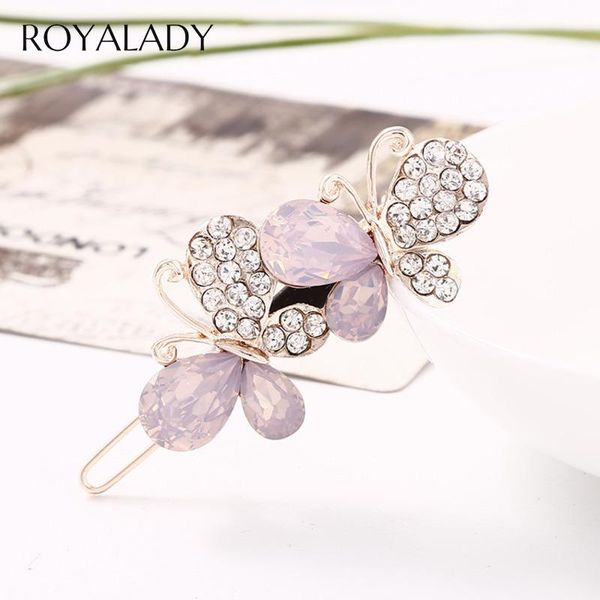 hair clips & barrettes fashion shiny crystal butterfly hairpins for women girls korea rhinestone barrette wedding accessories headwear, Golden;silver
hair clips & barrettes fashion shiny crystal butterfly hairpins for women girls korea rhinestone barrette wedding accessories headwear, Golden;silver