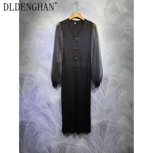 casual dresses dldenghan fashion rivet knitting dress women lace patchwork lantern sleeve v-neck draped autumn, Black;gray
casual dresses dldenghan fashion rivet knitting dress women lace patchwork lantern sleeve v-neck draped autumn, Black;gray