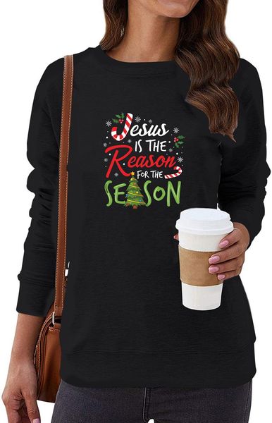 women's hoodies & sweatshirts autumn winter loose long-sleeved cotton/polyester casual round collar letter printed fleeces woman simp, Black
women's hoodies & sweatshirts autumn winter loose long-sleeved cotton/polyester casual round collar letter printed fleeces woman simp, Black