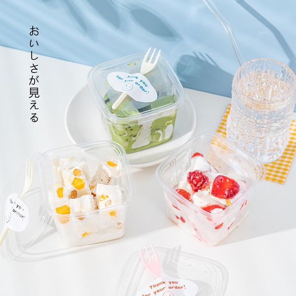 25pcs net red disposable ice cream cup 300ml square transparent yogurt birthday party favors dessert cake cups with lids gift wrap
25pcs net red disposable ice cream cup 300ml square transparent yogurt birthday party favors dessert cake cups with lids gift wrap