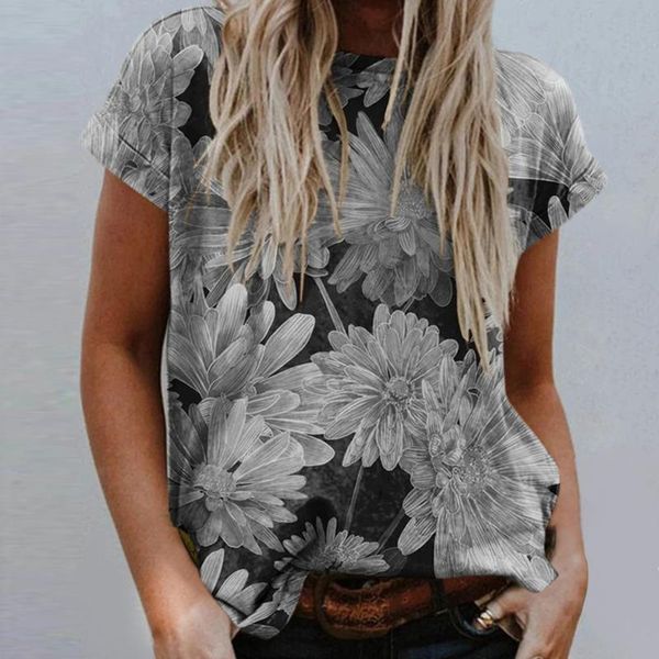 women's t-shirt vintage summer for women ladies tshirts chrysanthemum print round neck short sleeve casual pullover patchwork shirts, White
women's t-shirt vintage summer for women ladies tshirts chrysanthemum print round neck short sleeve casual pullover patchwork shirts, White
