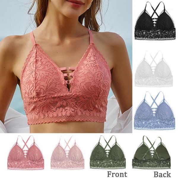 camisoles & tanks finetoo 2021 women push up bralette lady floral lace tank female front cross wireless breathable intimate underwe, Black;white
camisoles & tanks finetoo 2021 women push up bralette lady floral lace tank female front cross wireless breathable intimate underwe, Black;white