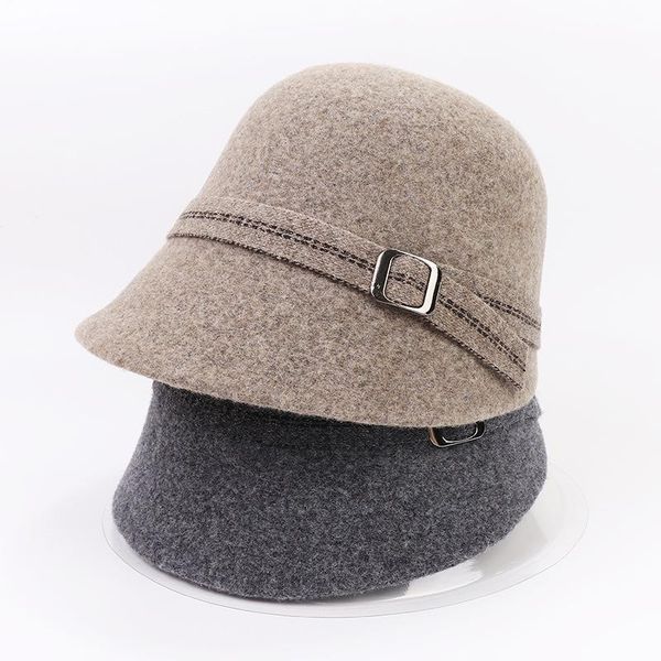 wide brim hats sparsil 100%wool winter women warm bucket short edge adjustable button dome woolen basin cap equestrian panama female, Blue;gray
wide brim hats sparsil 100%wool winter women warm bucket short edge adjustable button dome woolen basin cap equestrian panama female, Blue;gray