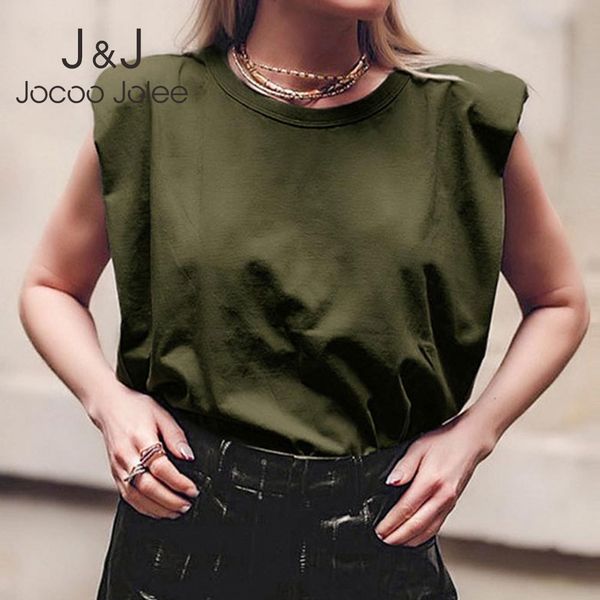 jocoo jolee casual solid o neck chic blouse women elegant summer sleeveless office lady shirt vintage simple blouses 210518, White
jocoo jolee casual solid o neck chic blouse women elegant summer sleeveless office lady shirt vintage simple blouses 210518, White
